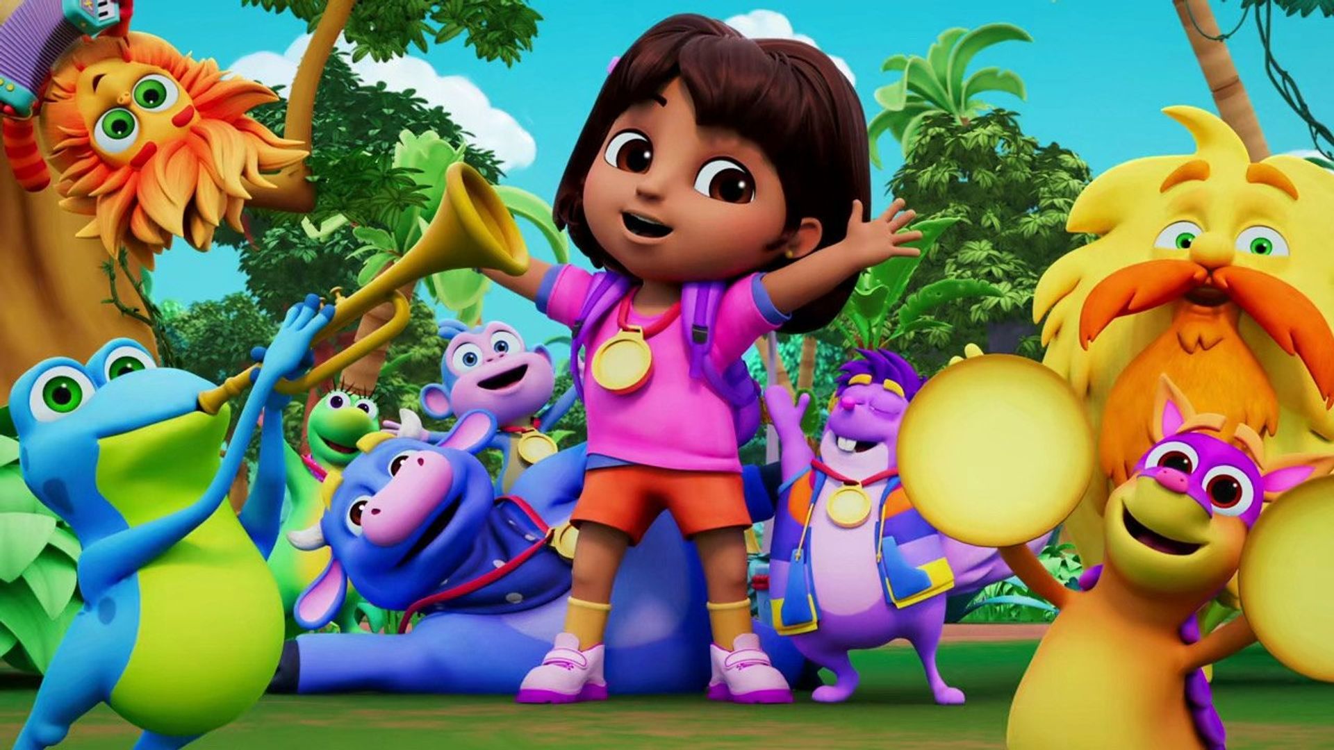 Dora the Explorer background