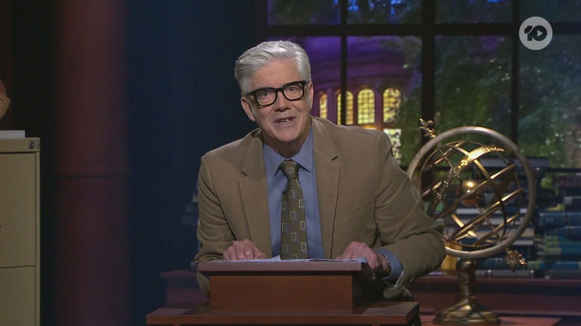 Shaun Micallef's Brain Eisteddfod background