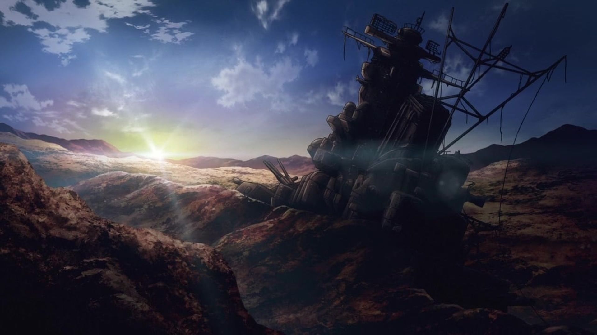Space Battleship Yamato 2199 background