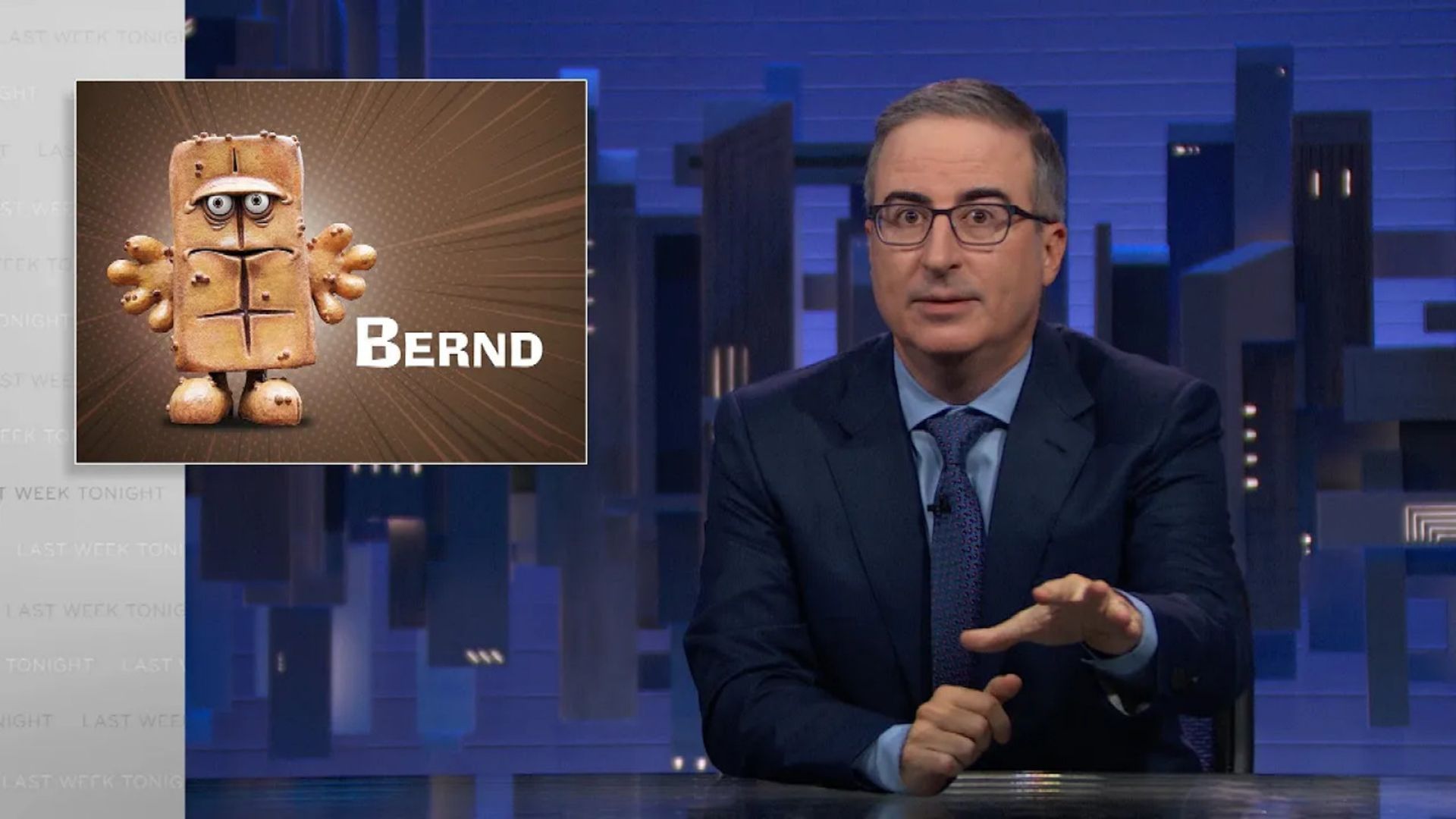 Last Week Tonight with John Oliver background