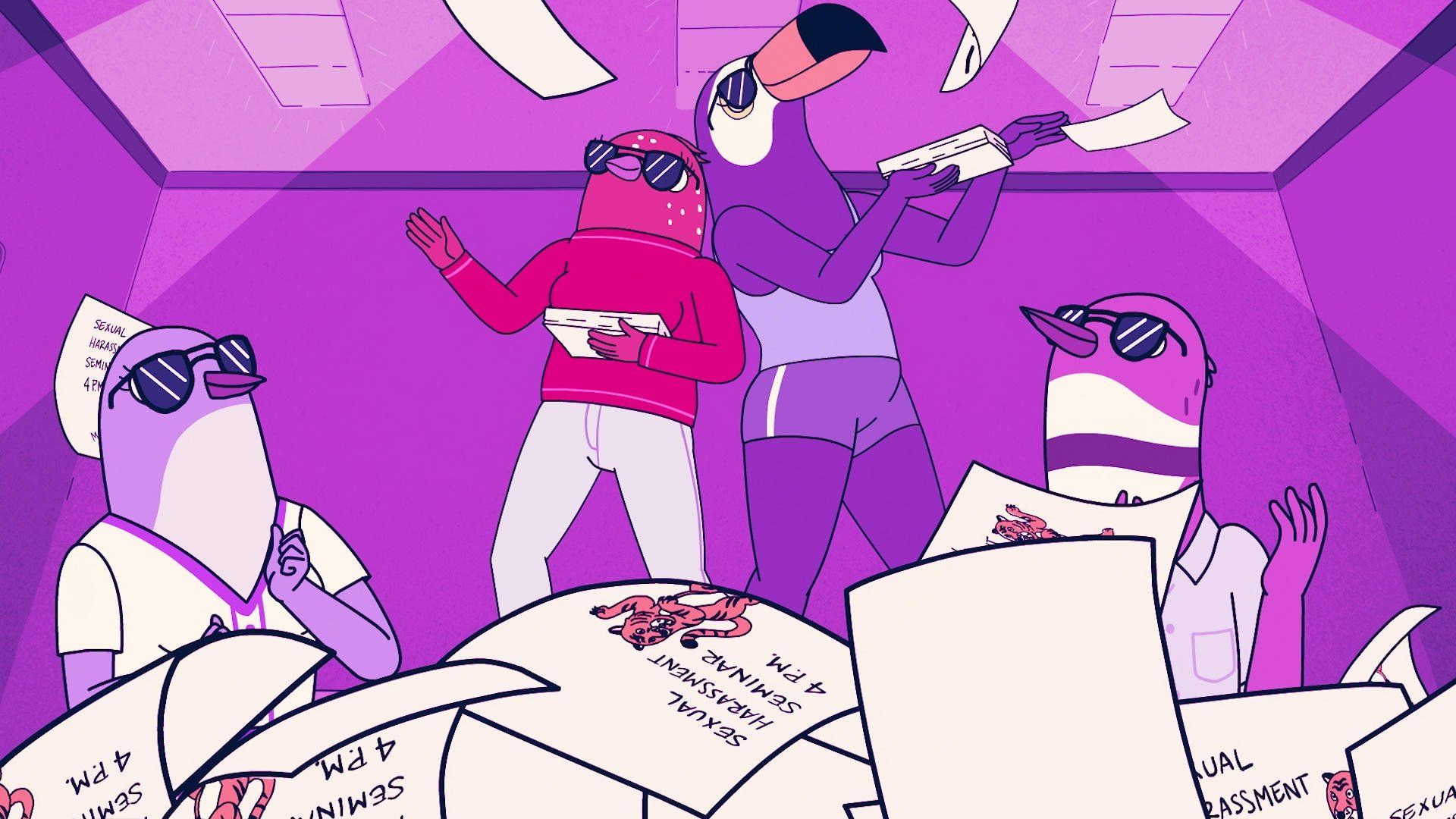 Tuca & Bertie background