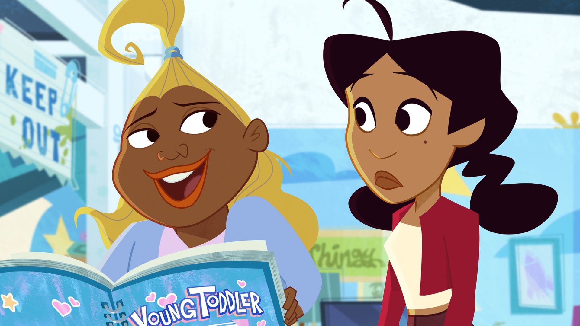 The Proud Family: Louder and Prouder background
