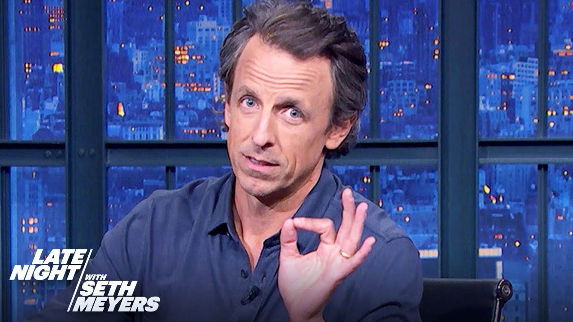 Late Night with Seth Meyers: Corrections" background