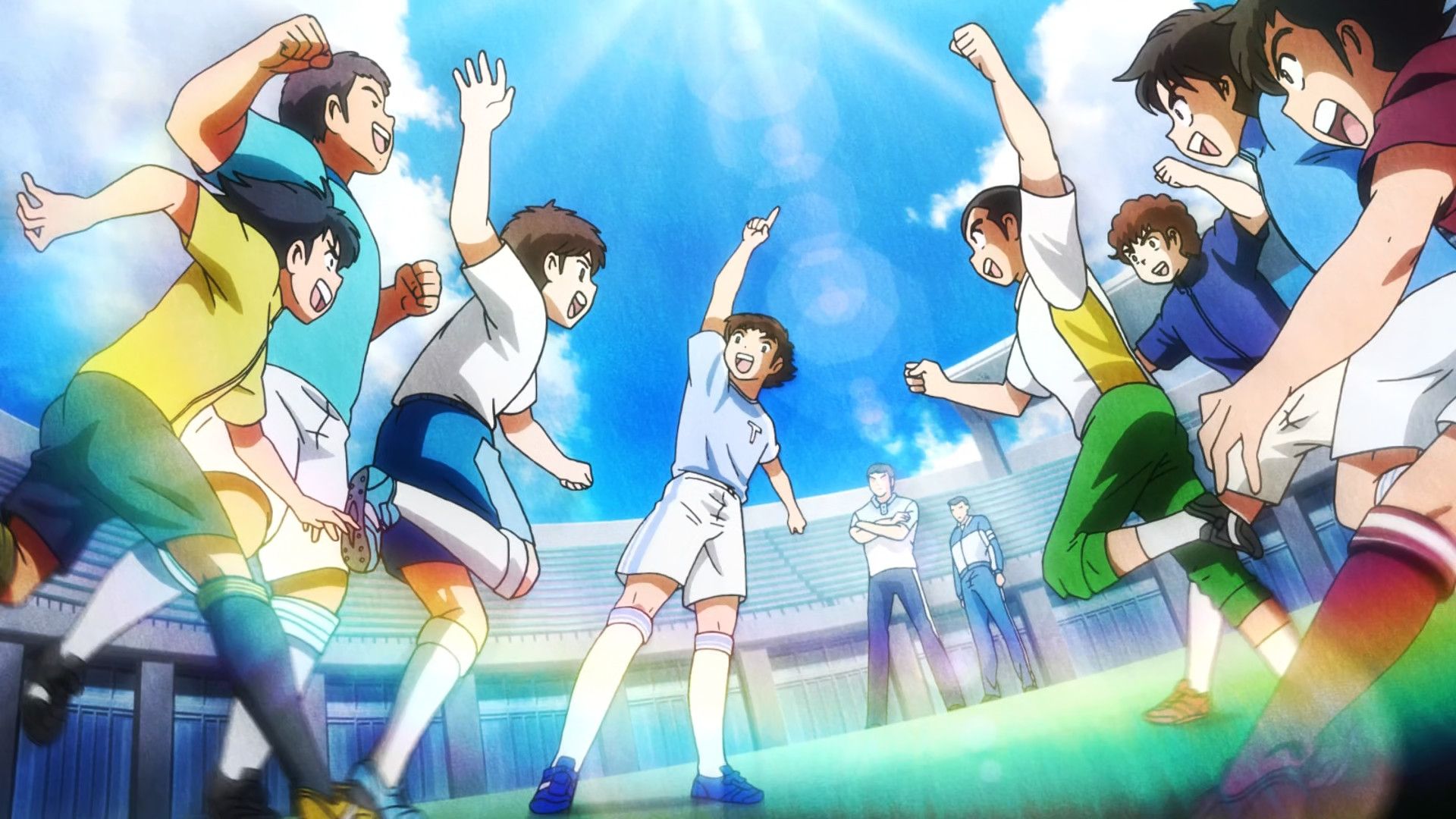 Captain Tsubasa background
