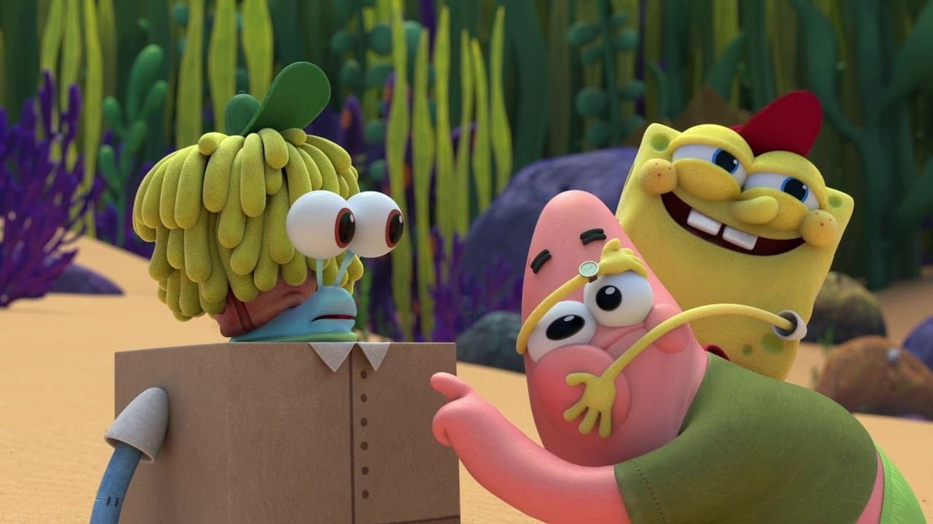 Kamp Koral: SpongeBob's Under Years background