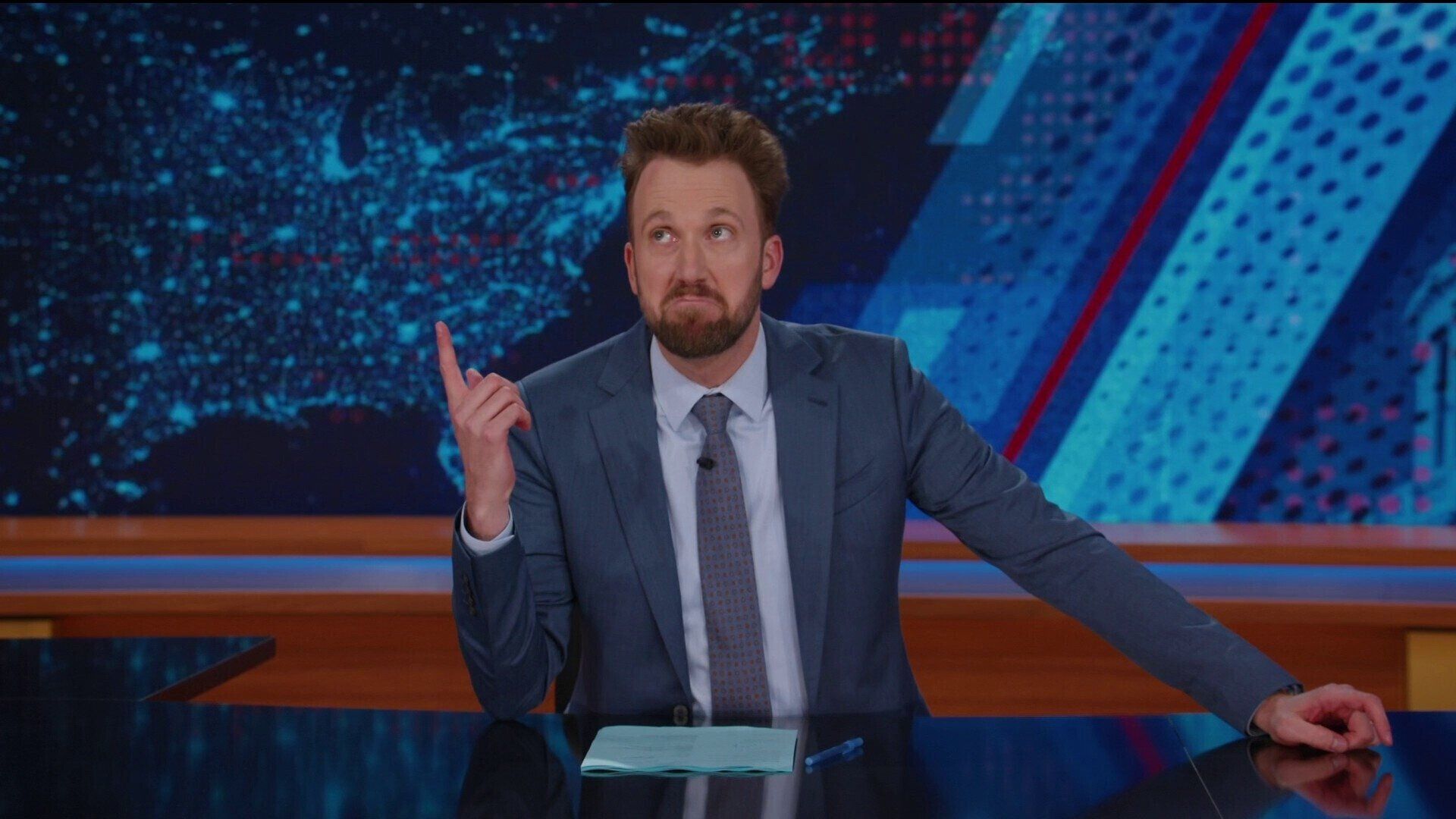 The Daily Show background