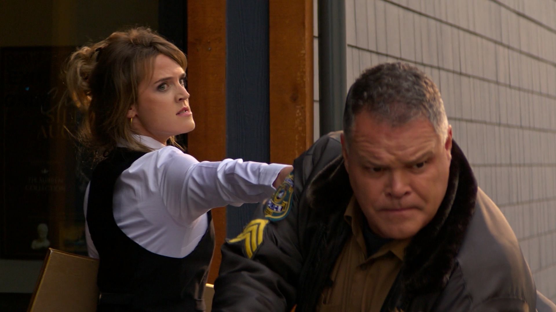 Murder in a Small Town background