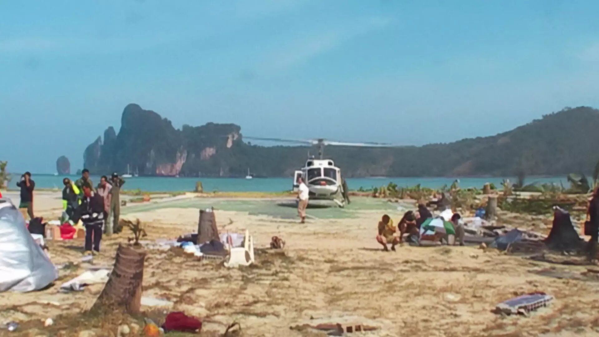 Tsunami: Race Against Time background