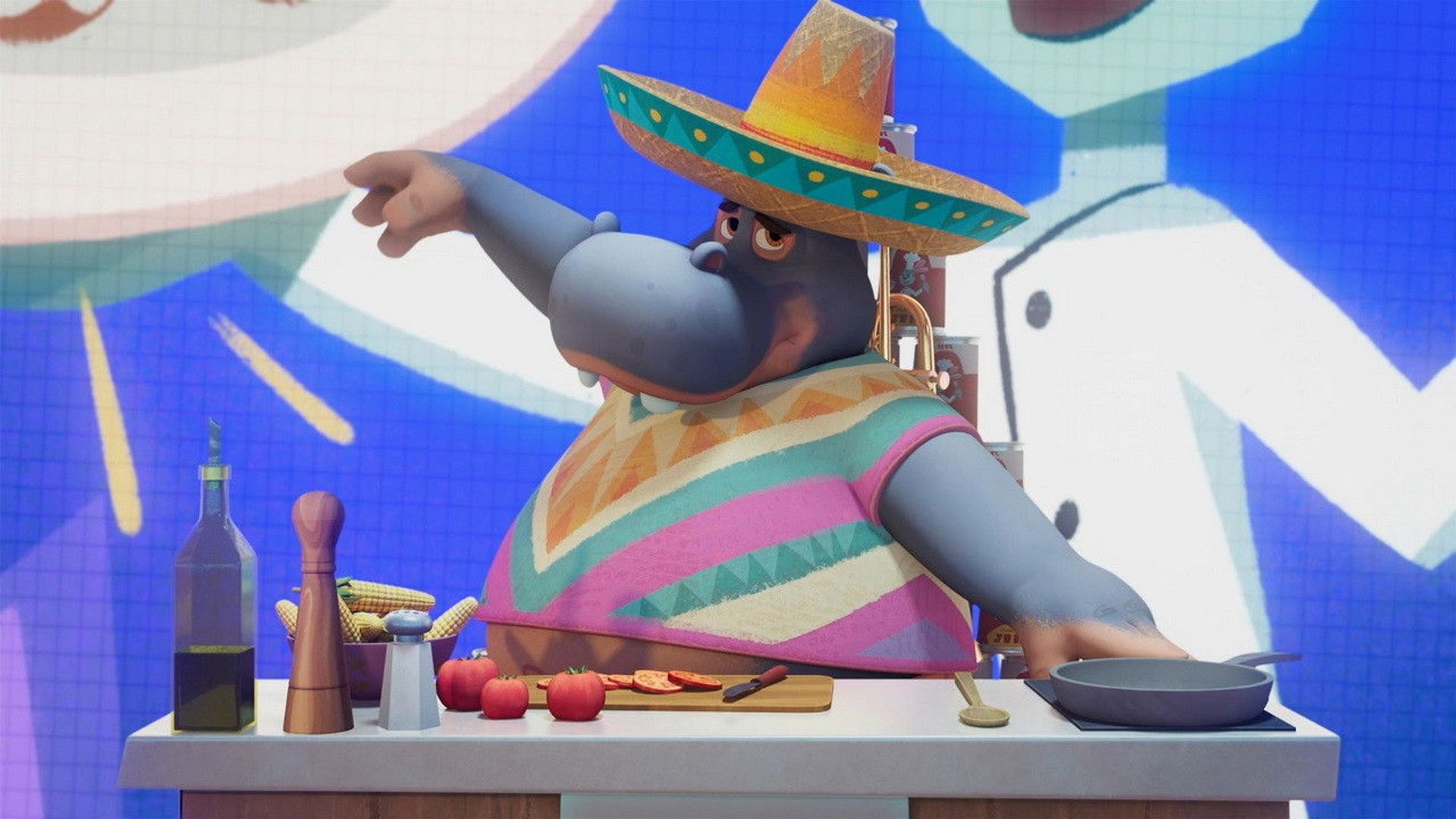 I'll Get You! Holidays background