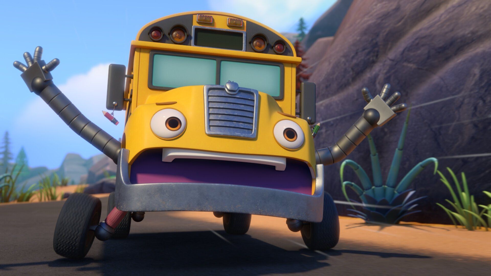 Mighty MonsterWheelies background