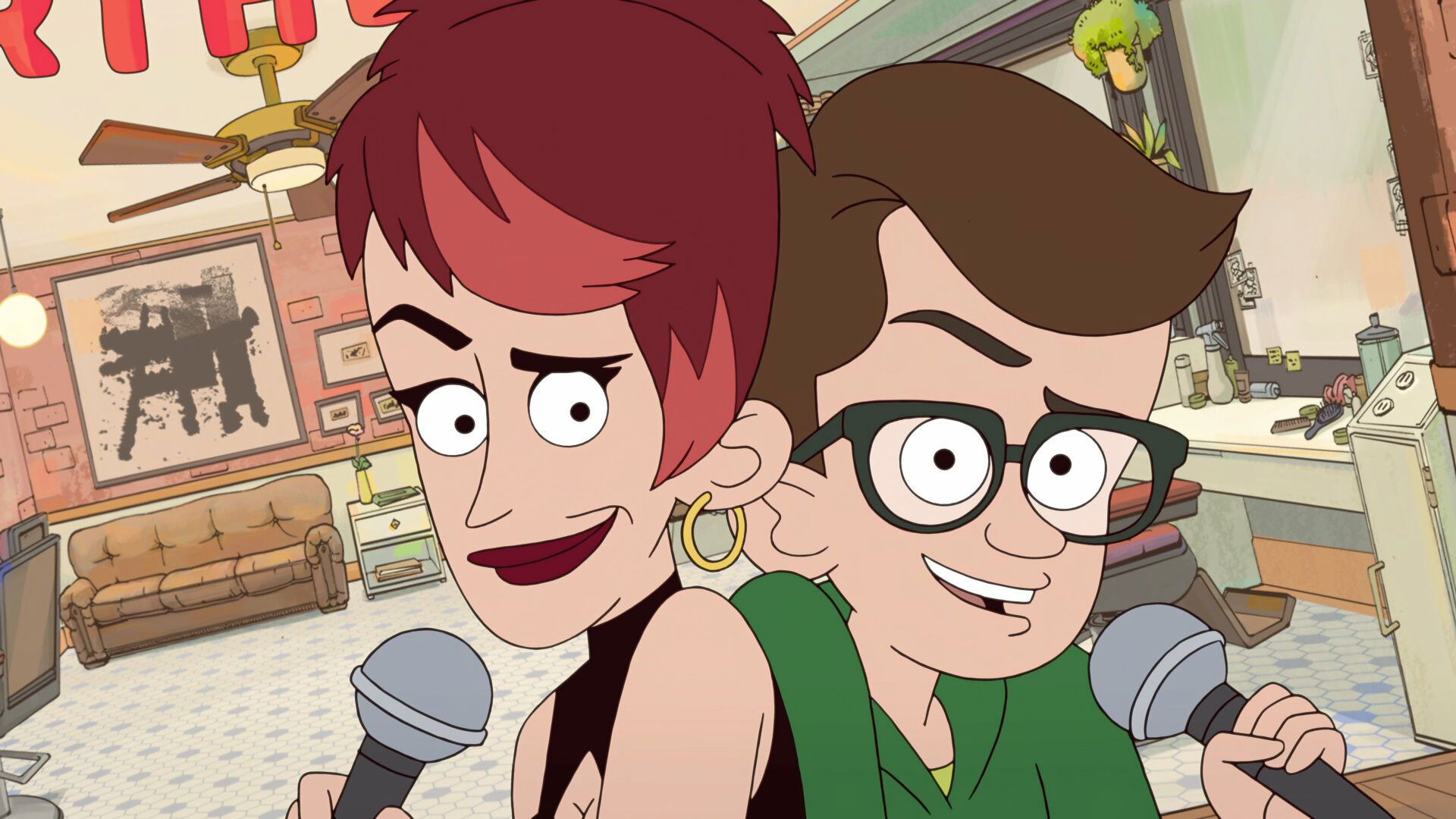 Chicago Party Aunt background