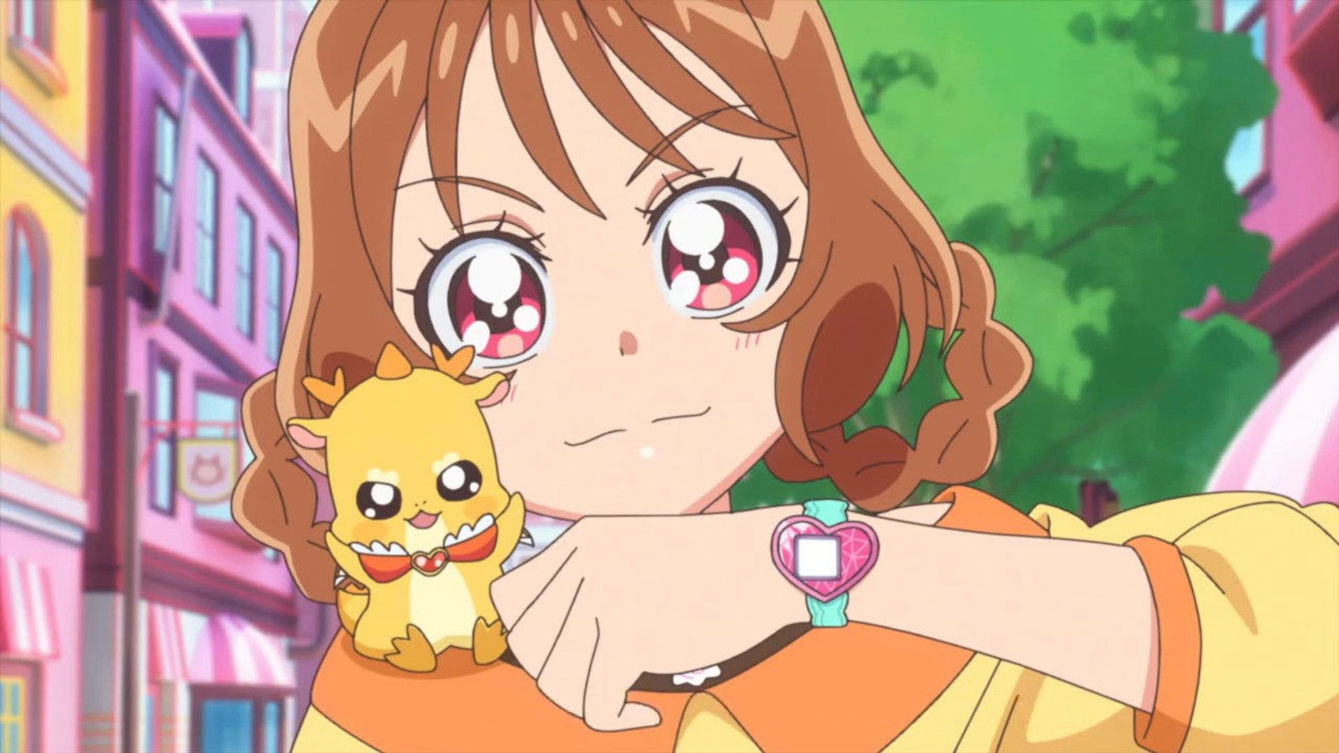 Delicious Party Pretty Cure background