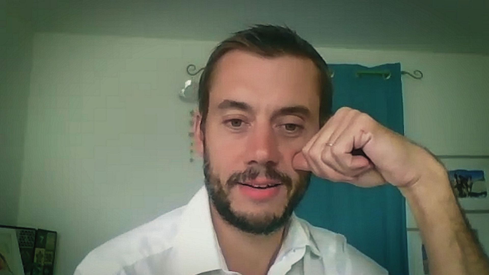 Man in the Middle background