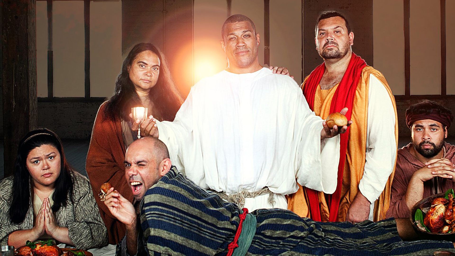 Black Comedy background