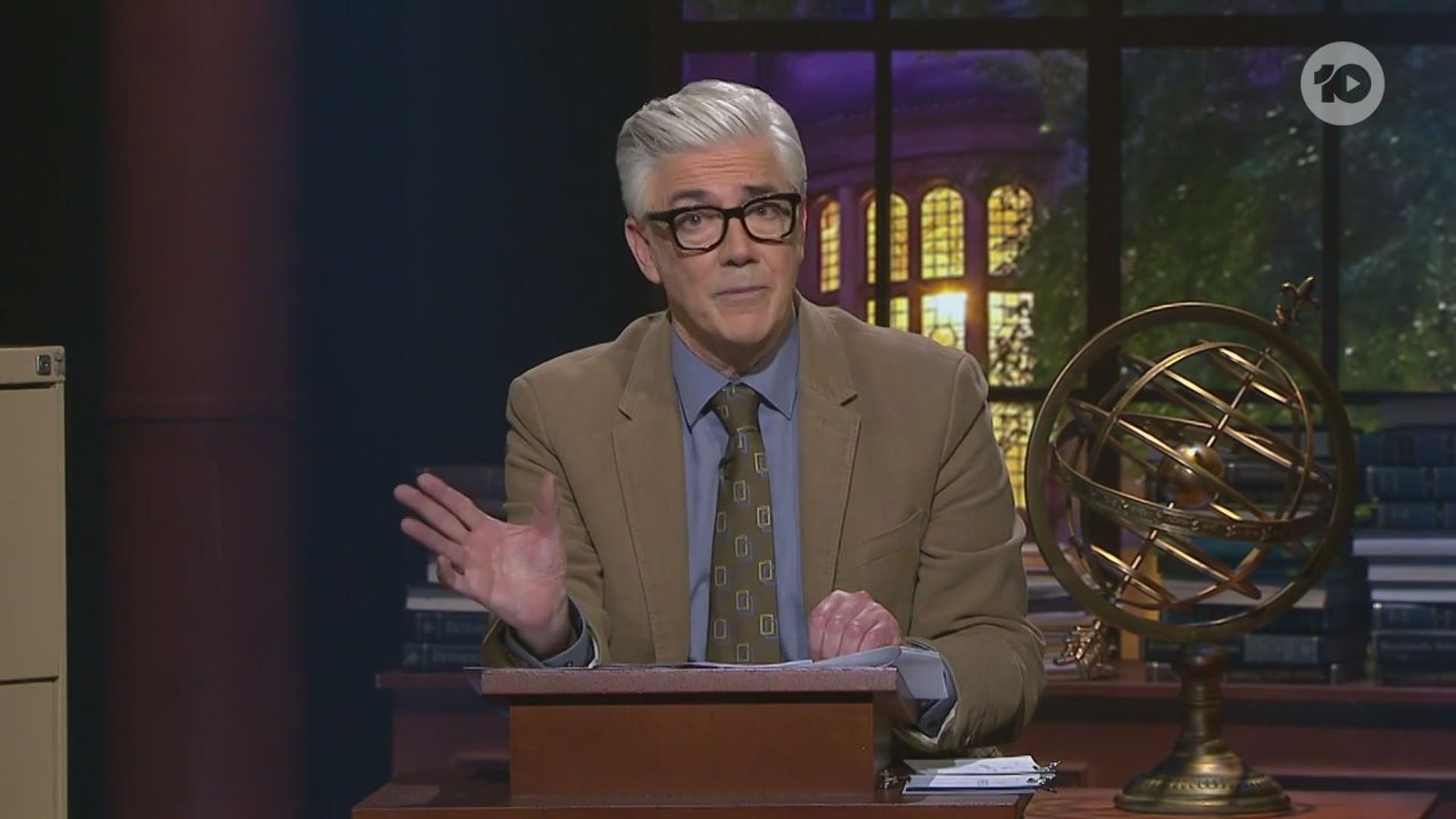 Shaun Micallef's Brain Eisteddfod background