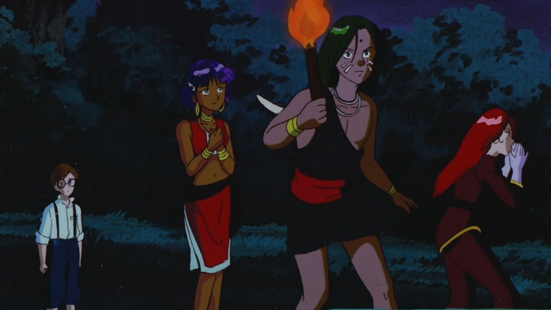 Nadia: The Secret of Blue Water background