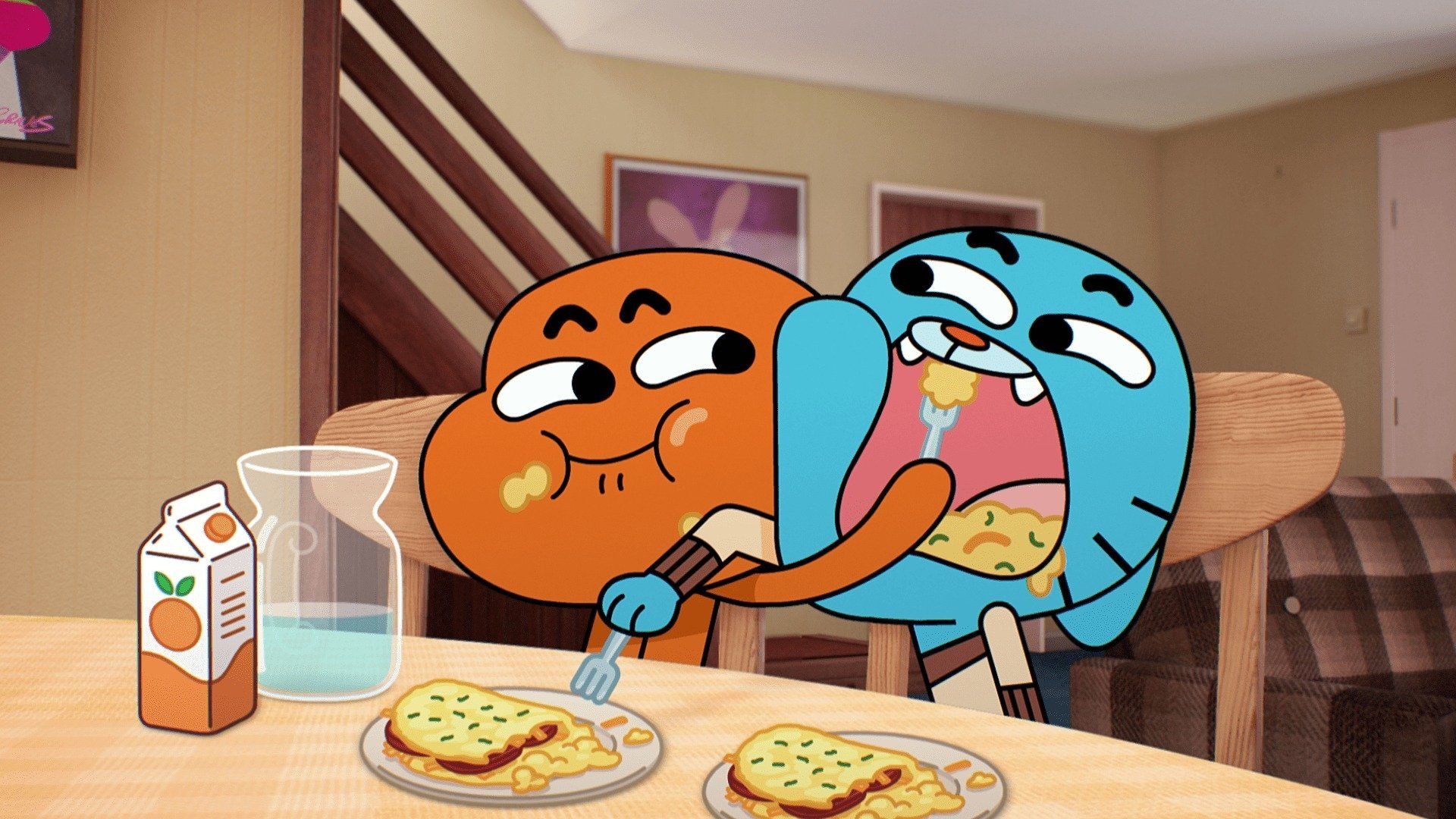 The Amazing World of Gumball background