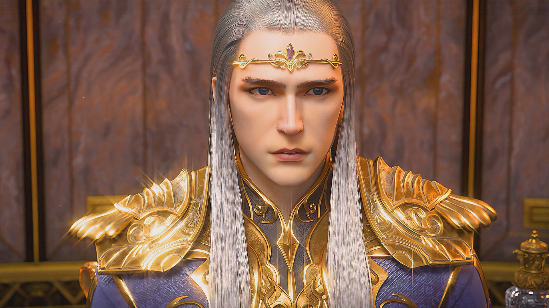 Purple River background