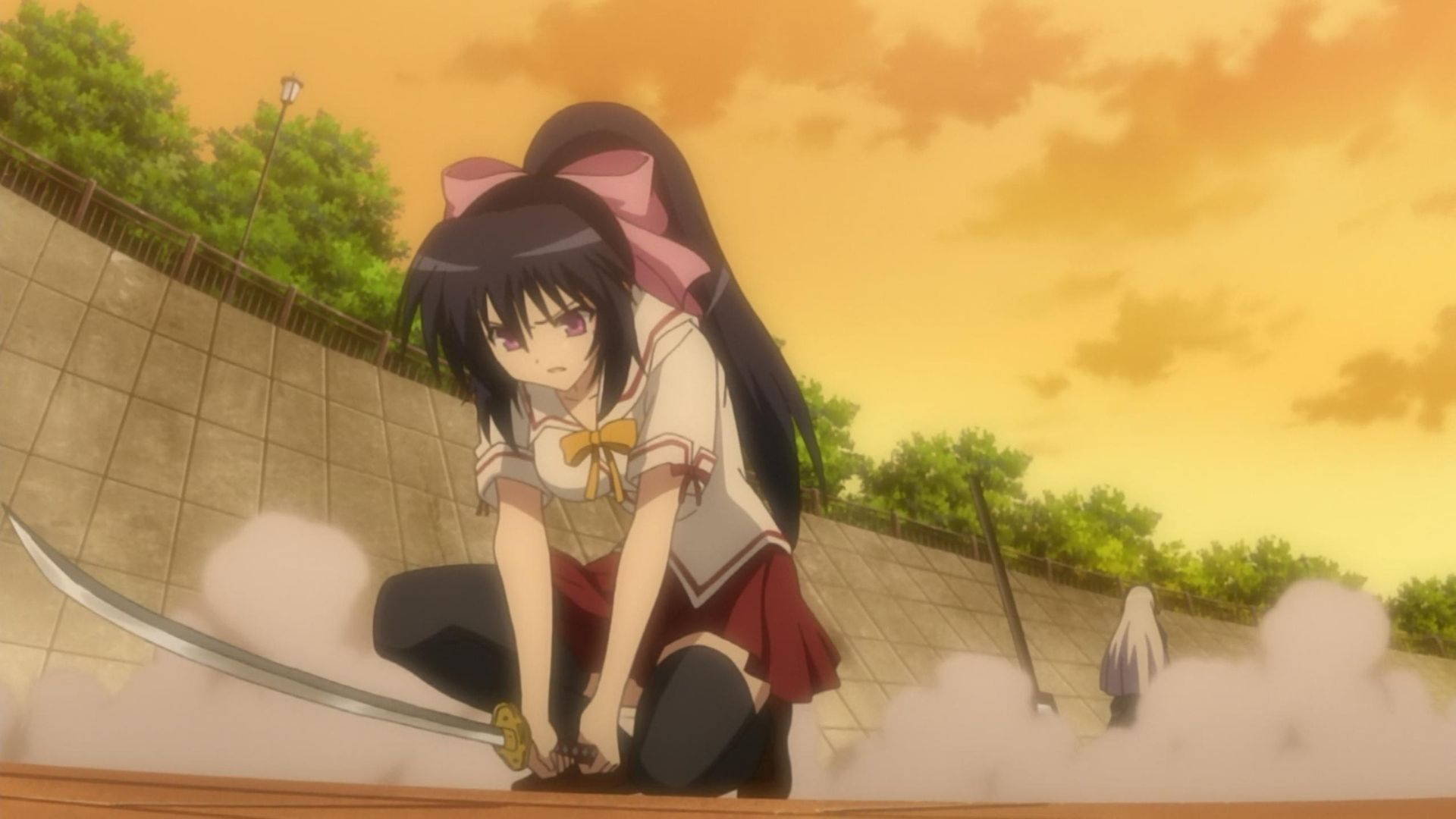 Omamori Himari background