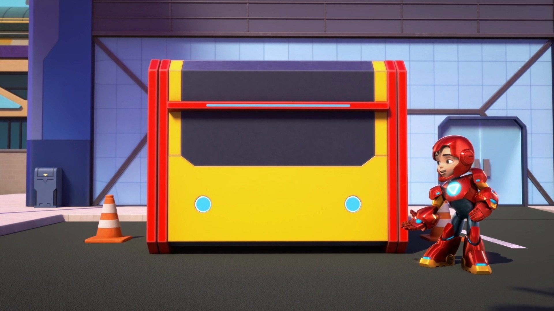 Iron Man and His Awesome Friends background