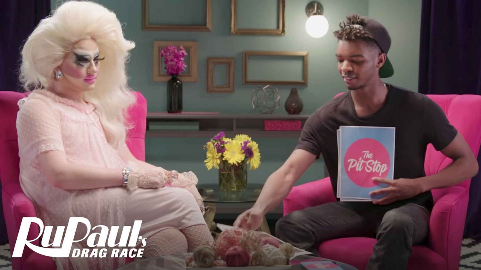 The Pit Stop background