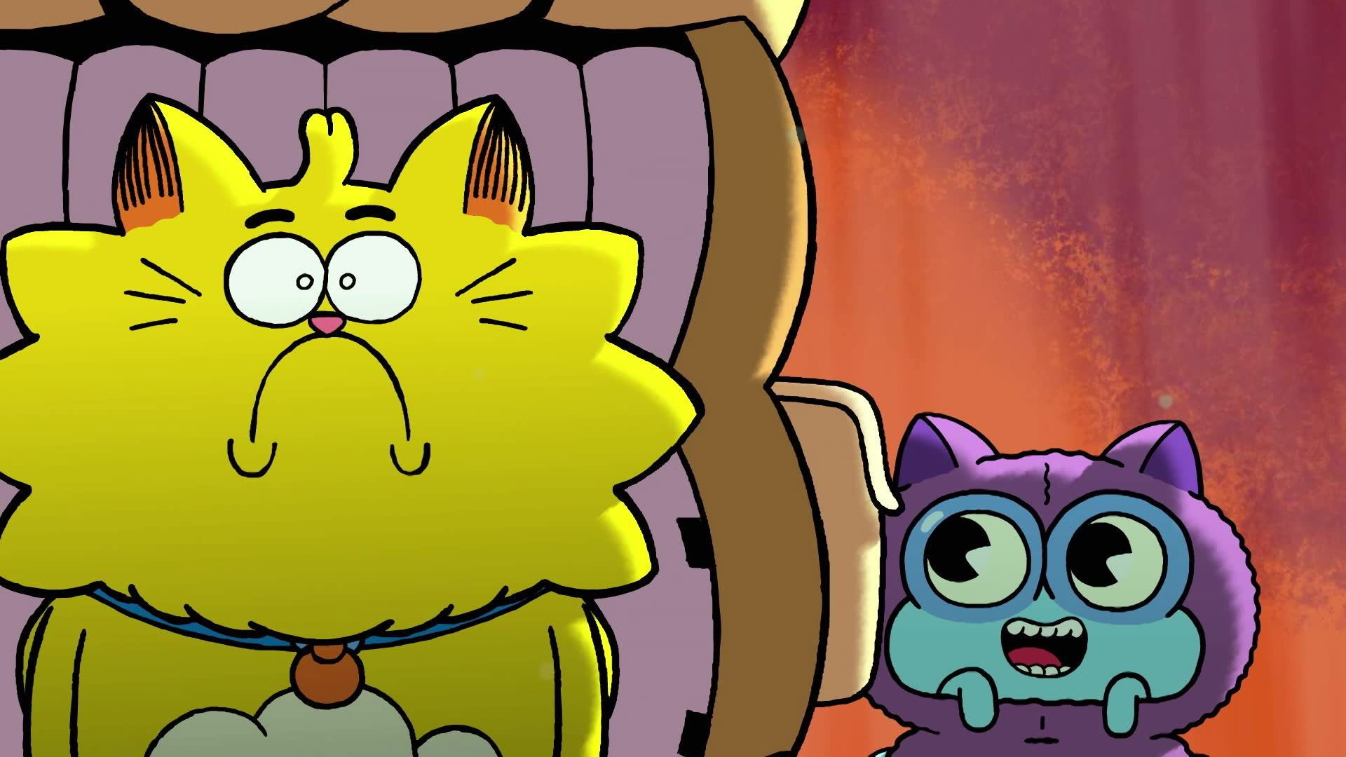 Counterfeit Cat background