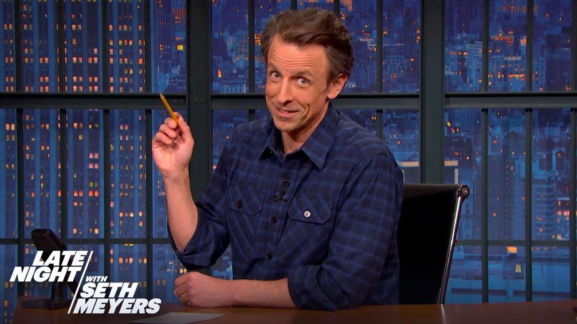 Late Night with Seth Meyers: Corrections" background