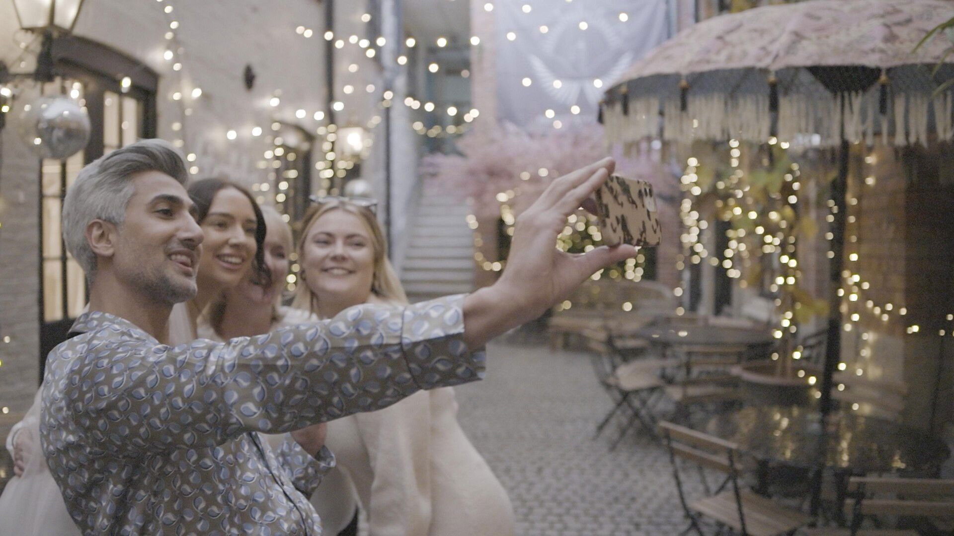 Say Yes to the Dress with Tan France background