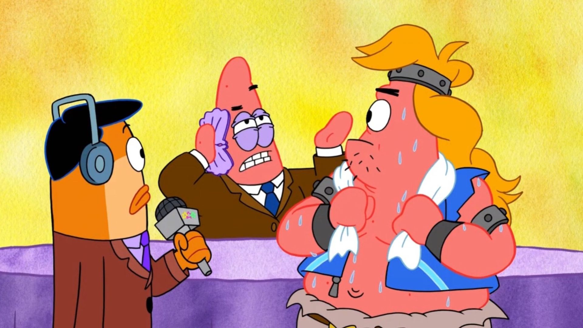 The Patrick Star Show background