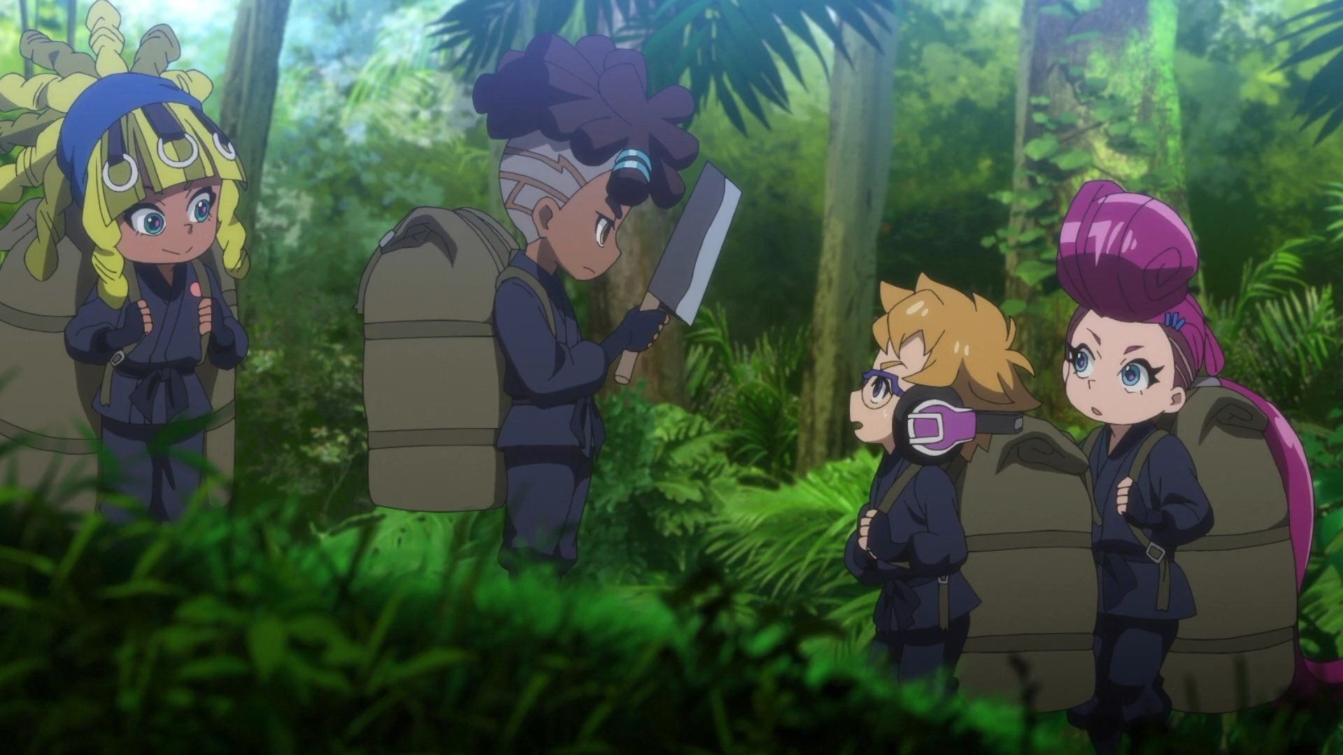 Ninjala Anime background