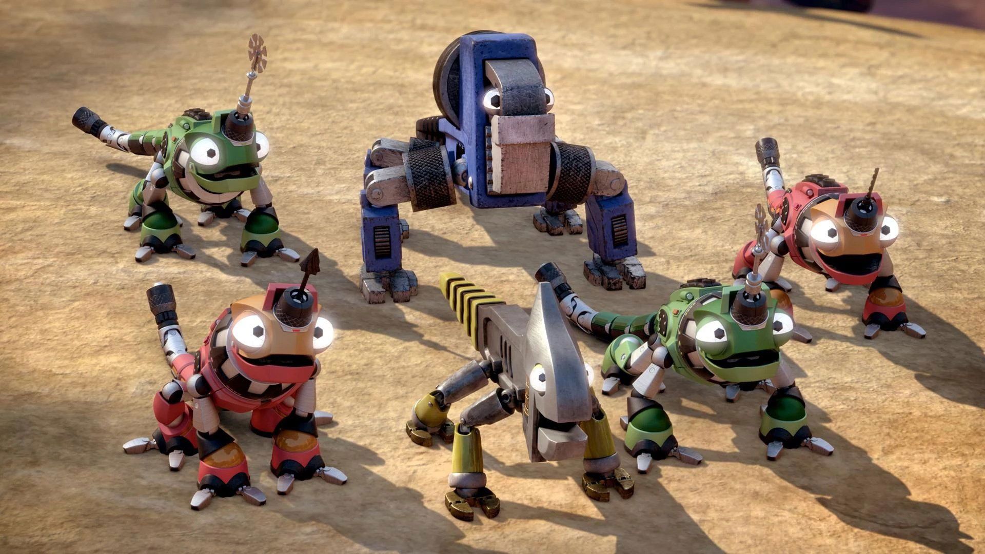 Dinotrux background