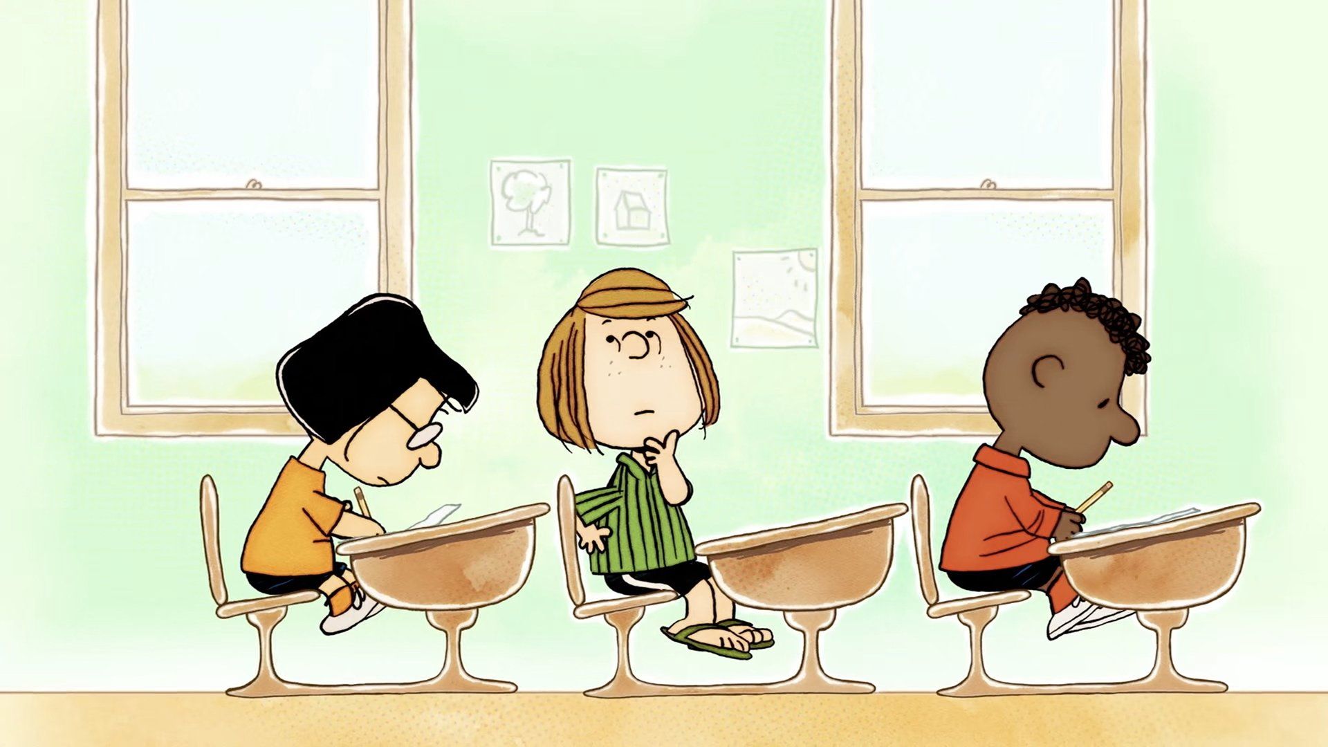 Peanuts background