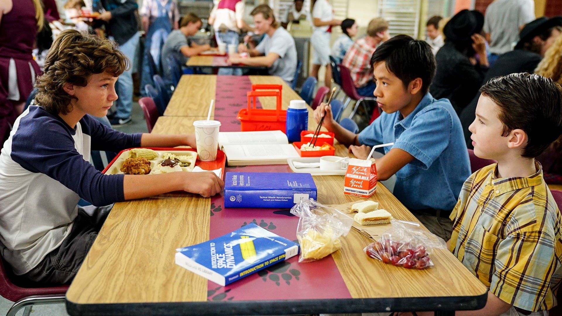 Young Sheldon background