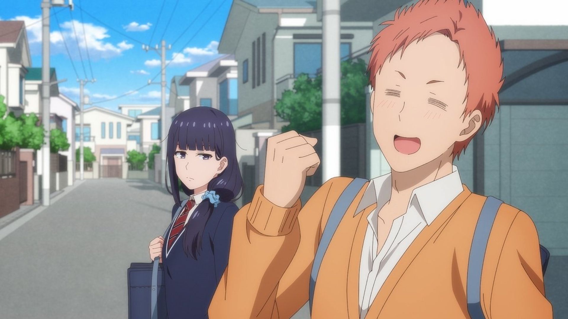 Tomo-chan Is a Girl! background