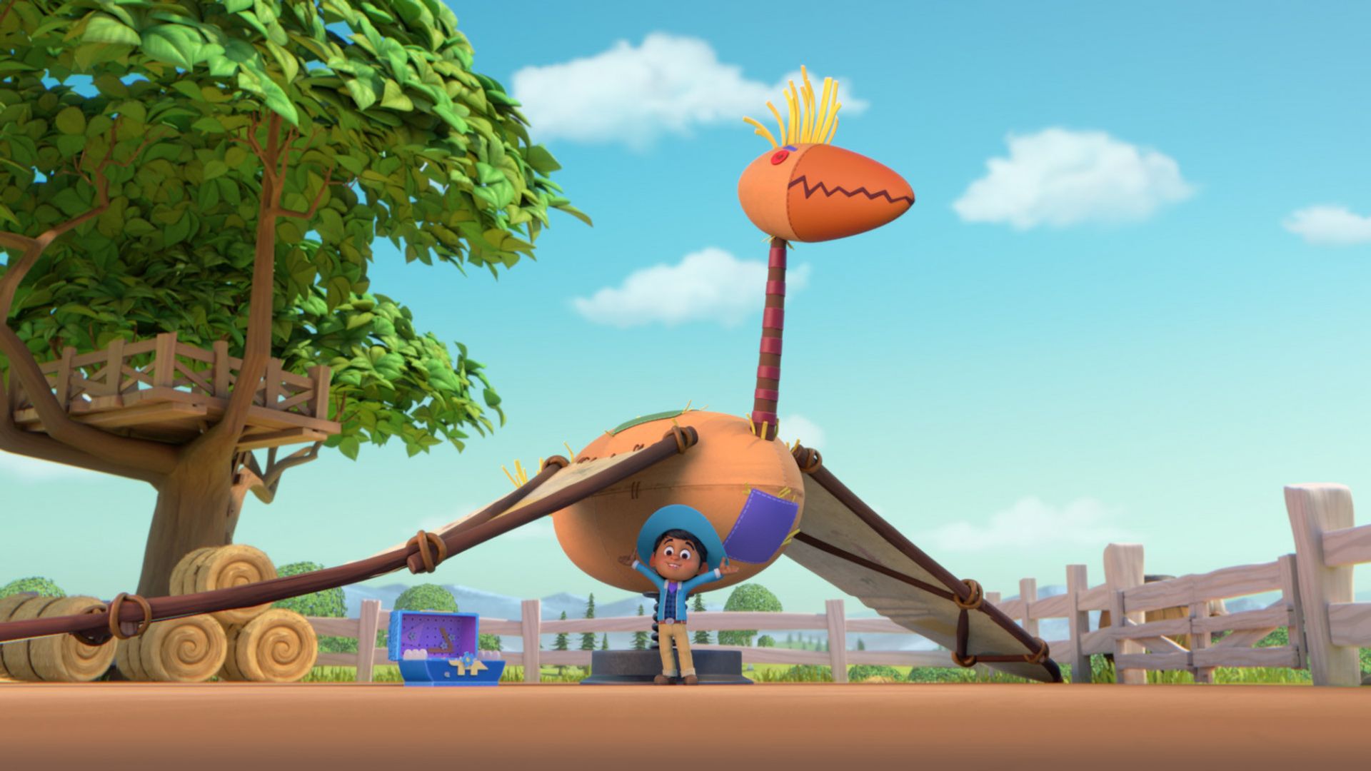 Dino Ranch background