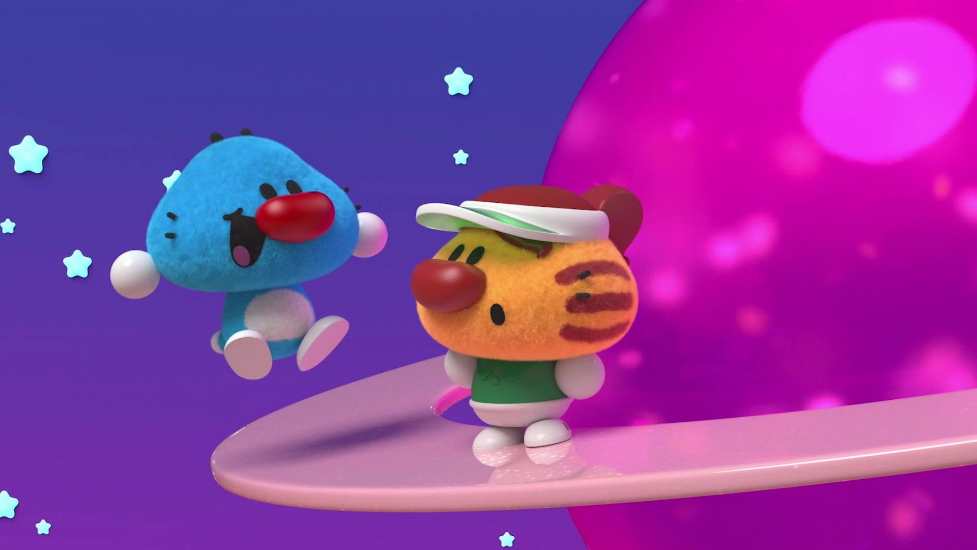 The New Adventures of Oggy background