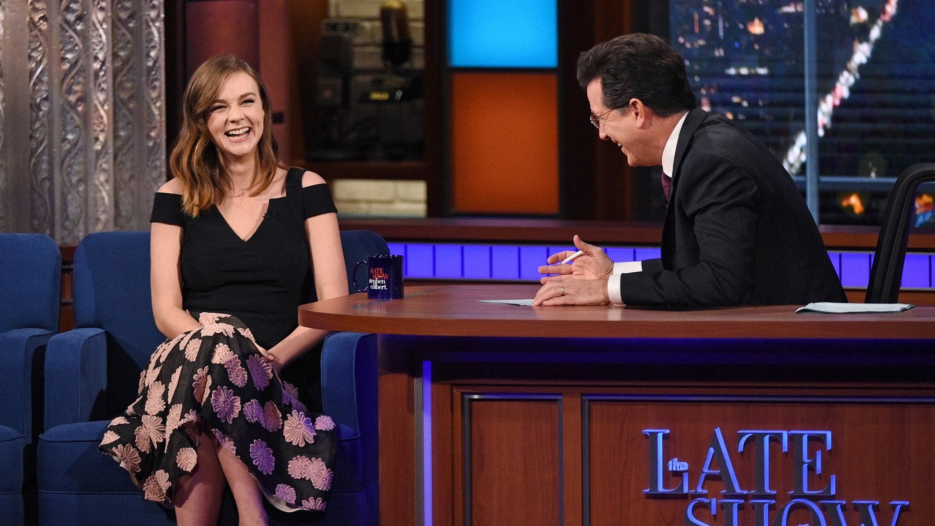 The Late Show with Stephen Colbert background