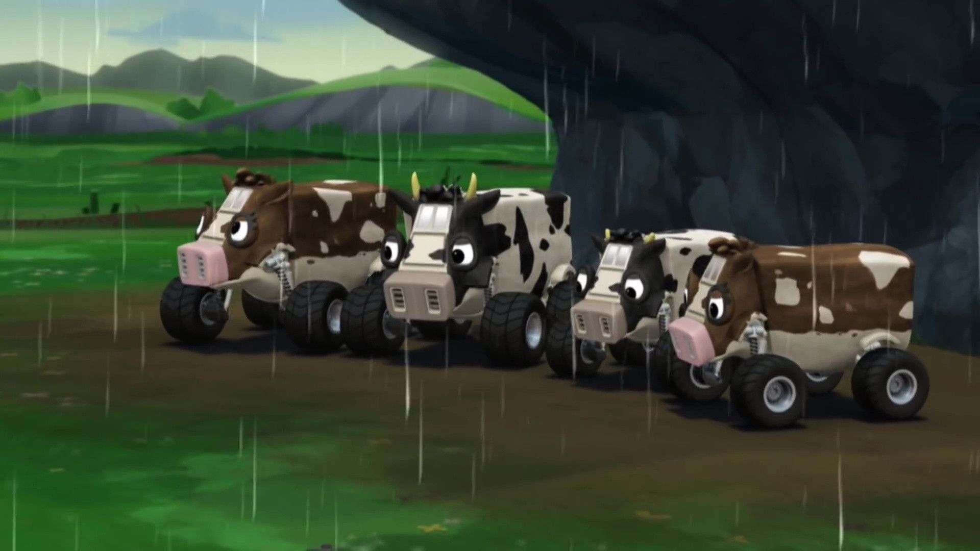 Blaze and the Monster Machines background