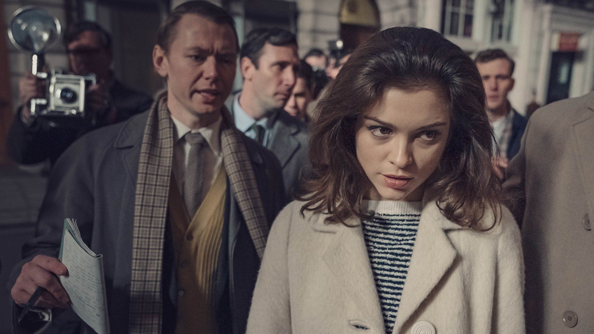 The Trial of Christine Keeler background