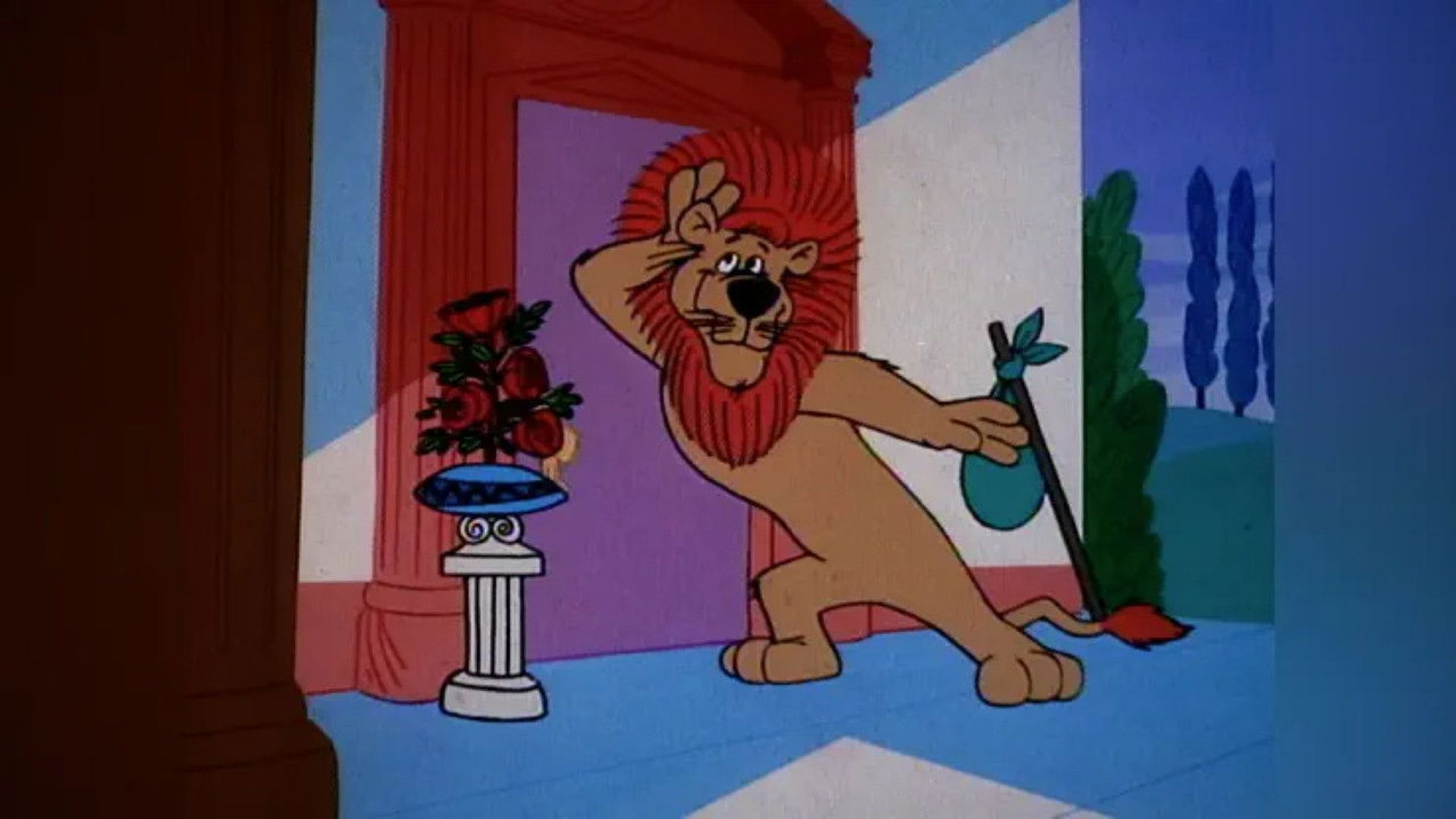 The Roman Holidays background