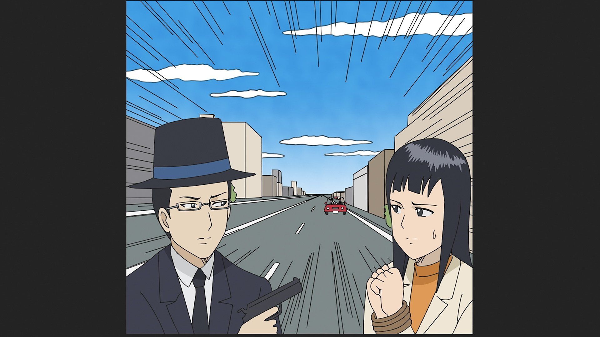Good Day for Gag Manga background