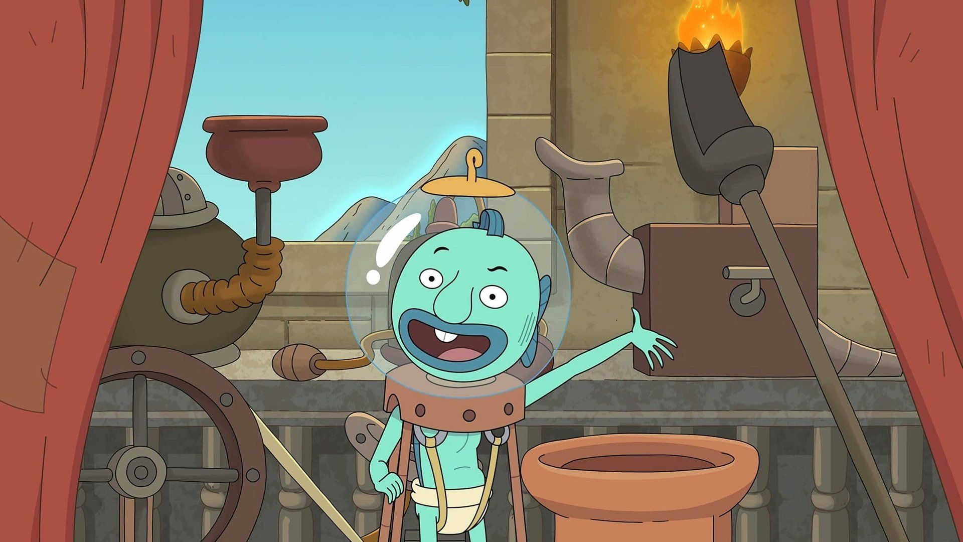 Krapopolis background
