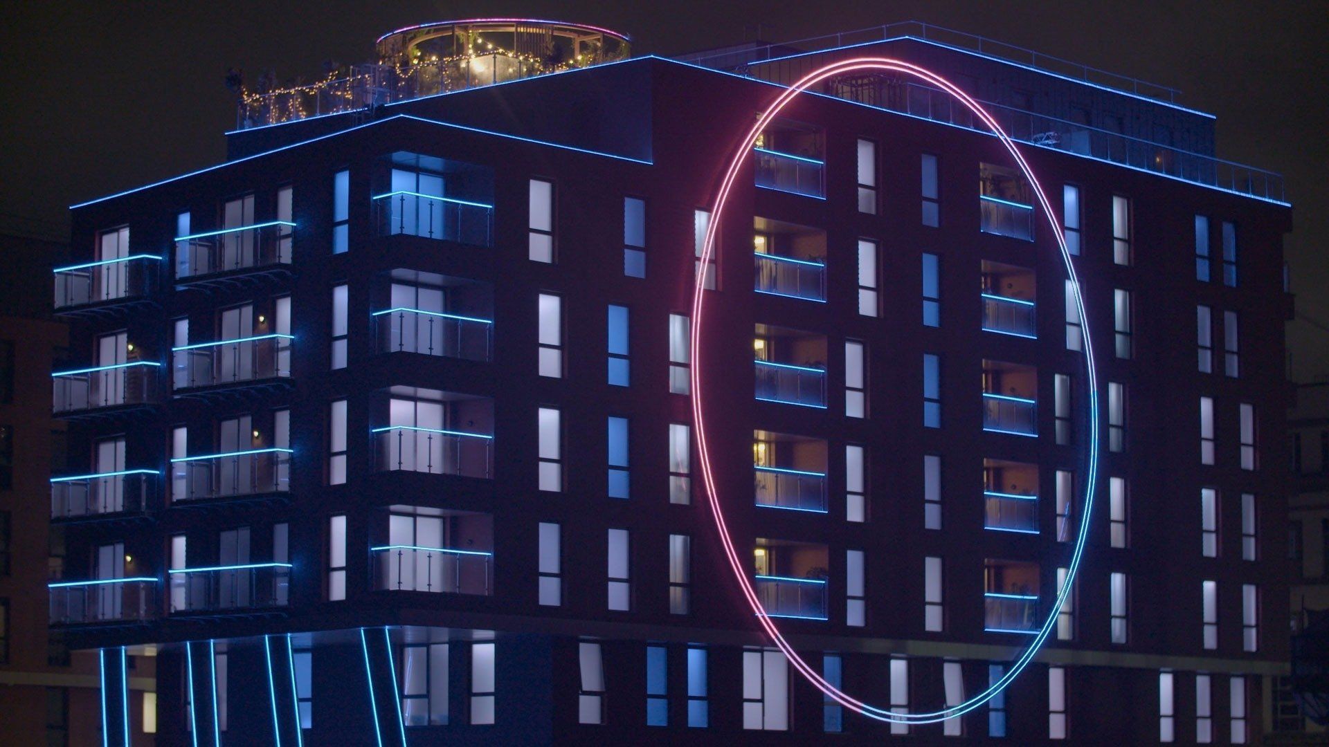 The Circle background