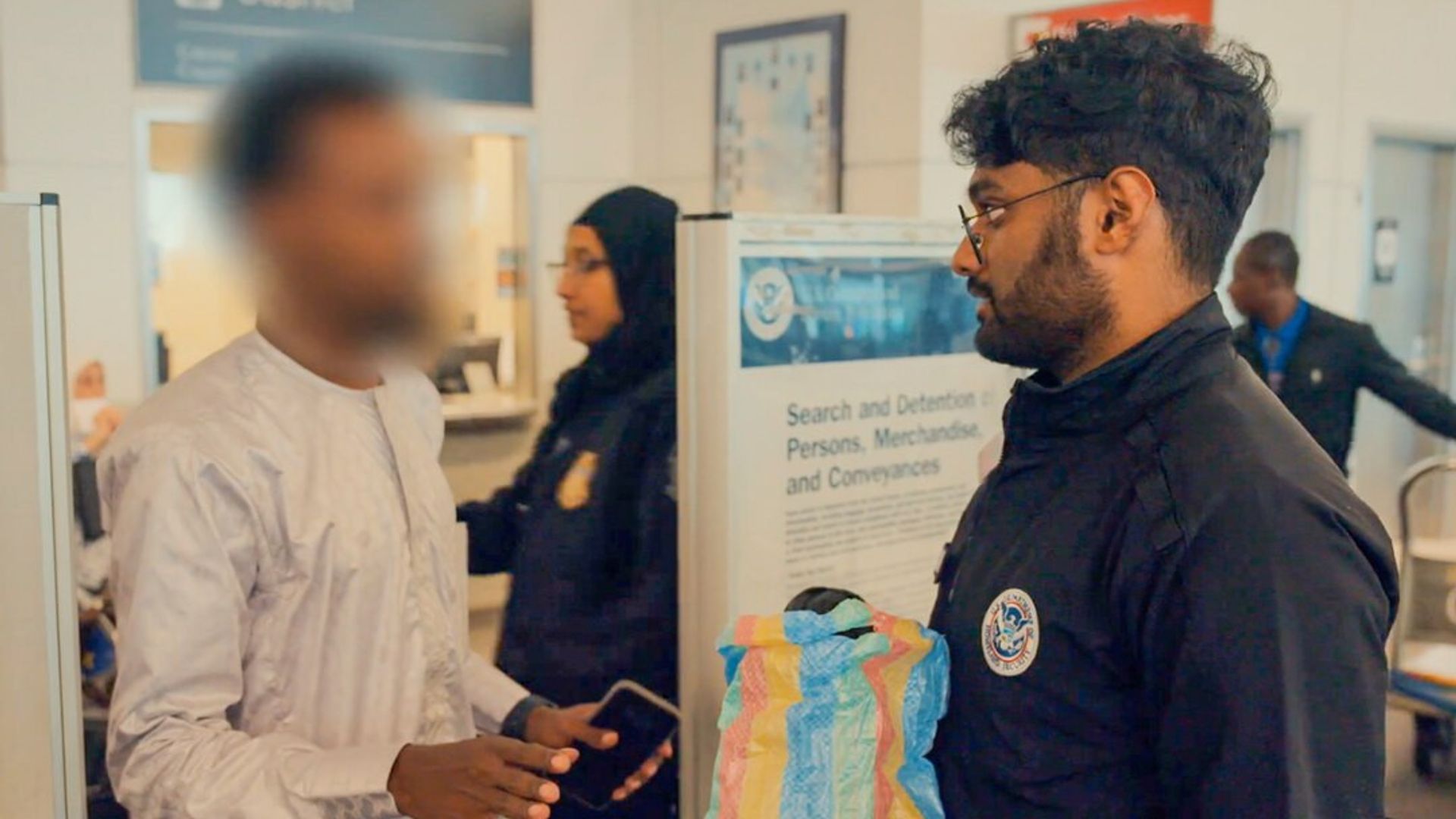 Contraband: Seized at the Airport background