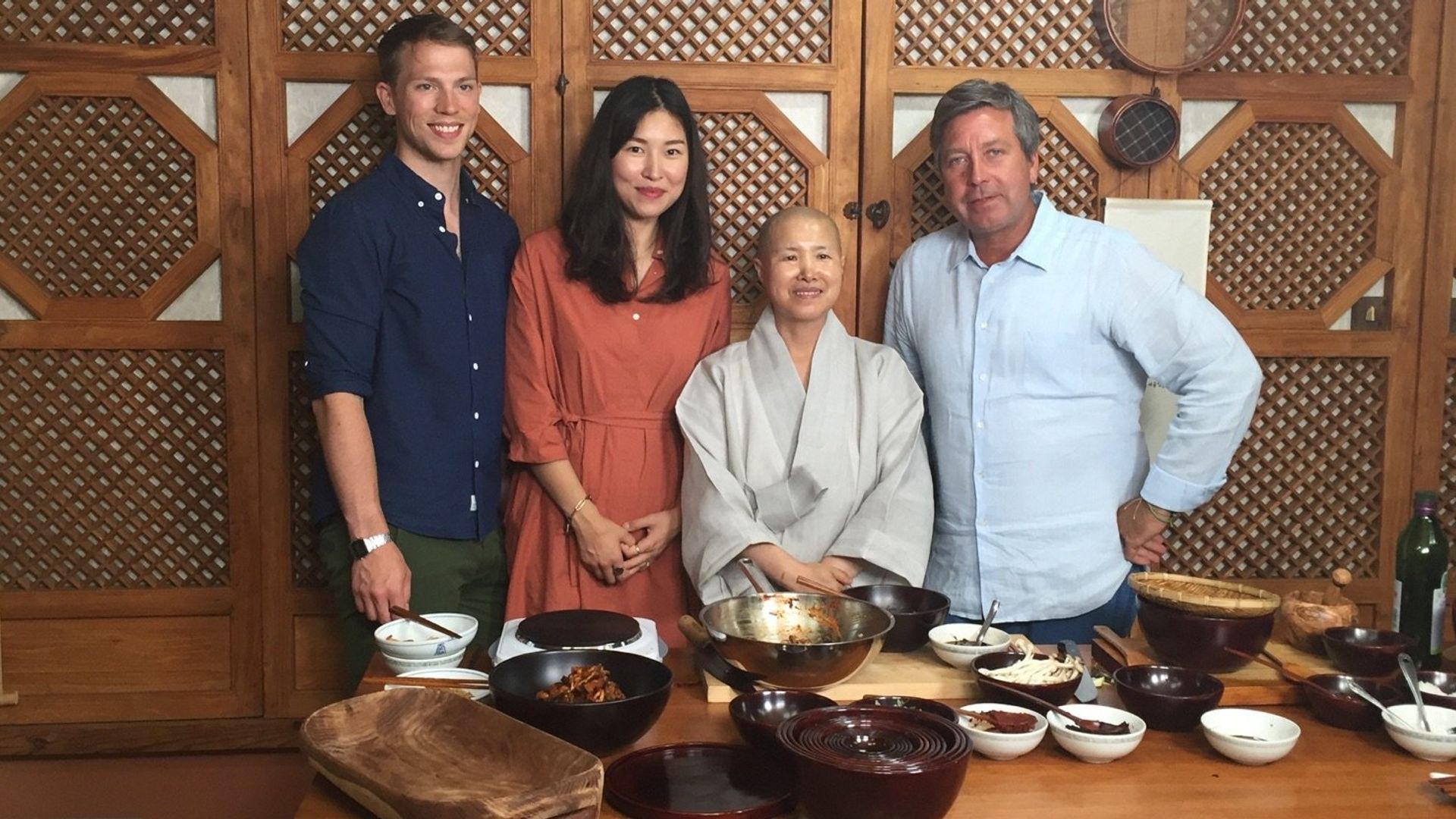 John Torode's Korean Food Tour background