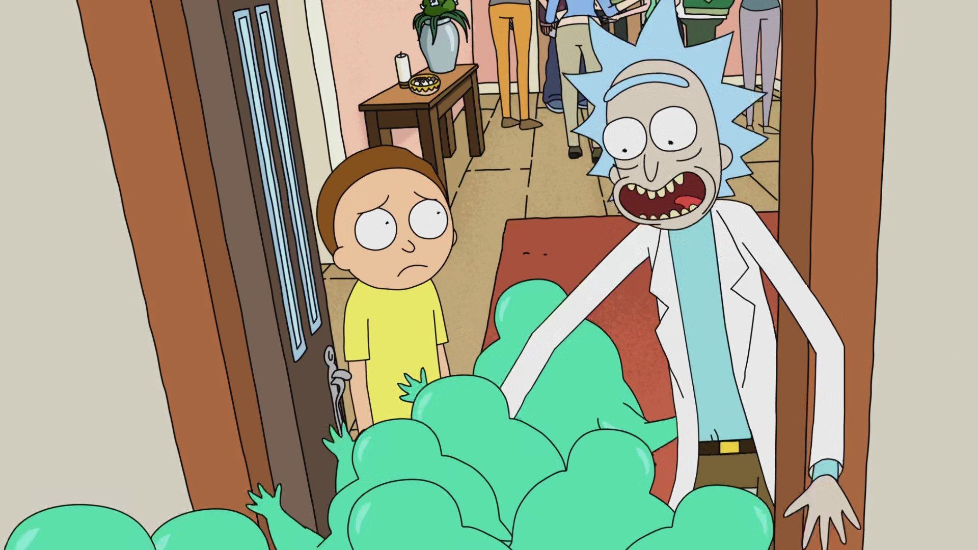 Rick and Morty background
