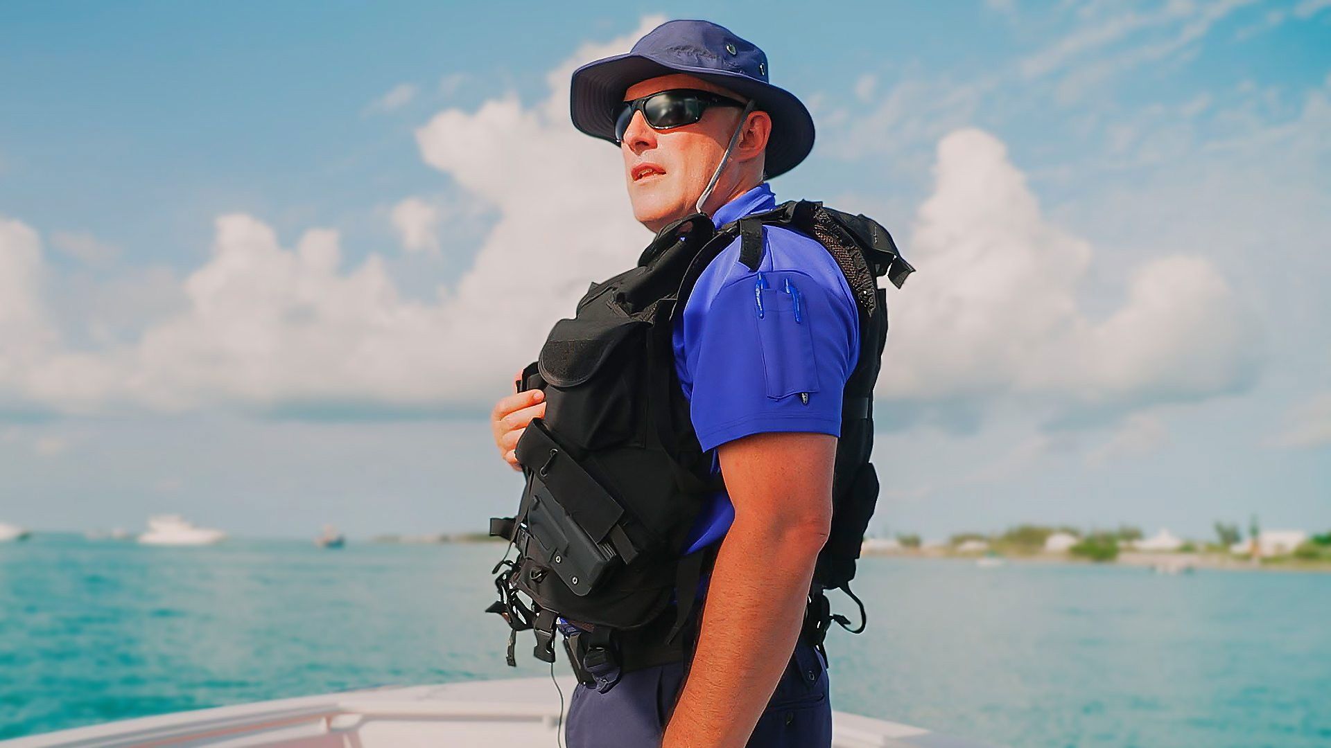 Policing Paradise background