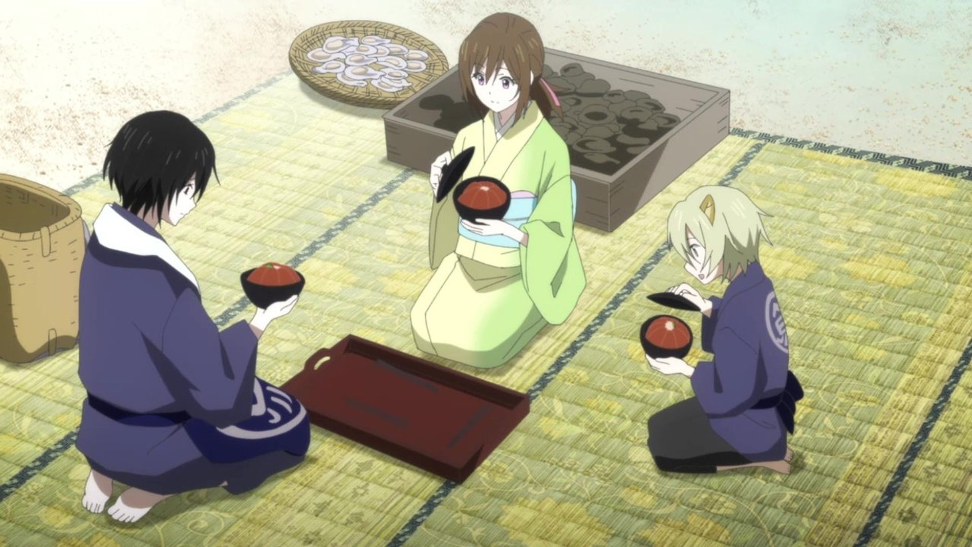 Kakuriyo: Bed & Breakfast for Spirits background
