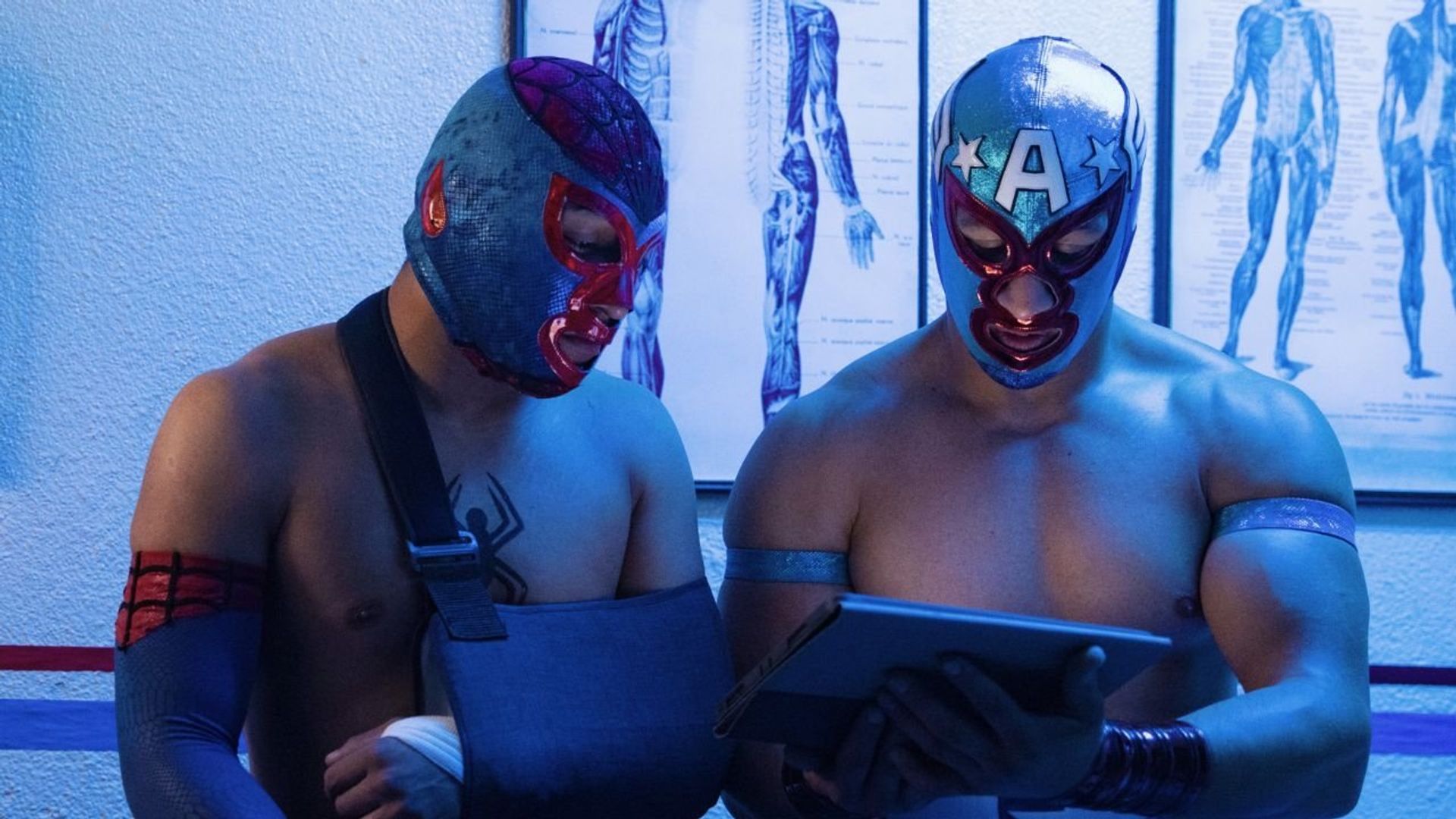 Marvel Lucha Libre Edition background