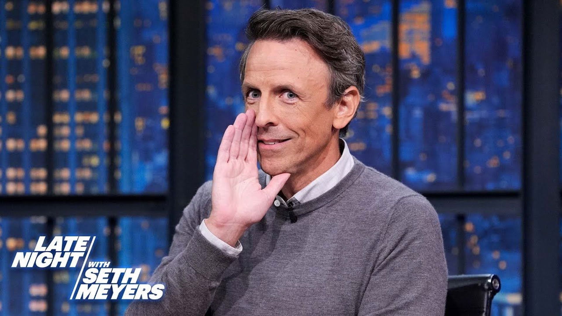 Late Night with Seth Meyers: Corrections" background
